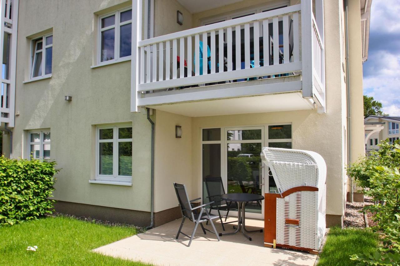 Terrasse, Gratis Nutzung Vom Ahoi Erlebnisbad Und Sauna In Sellin - Meeresblick Fewo 78 Apartment Goehren  Exterior photo